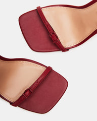 AILENE WINE LEATHER - SM REBOOTED