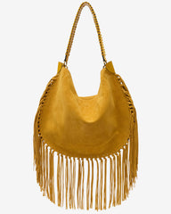 OSKAN HOBO SOFT FRINGE BAG