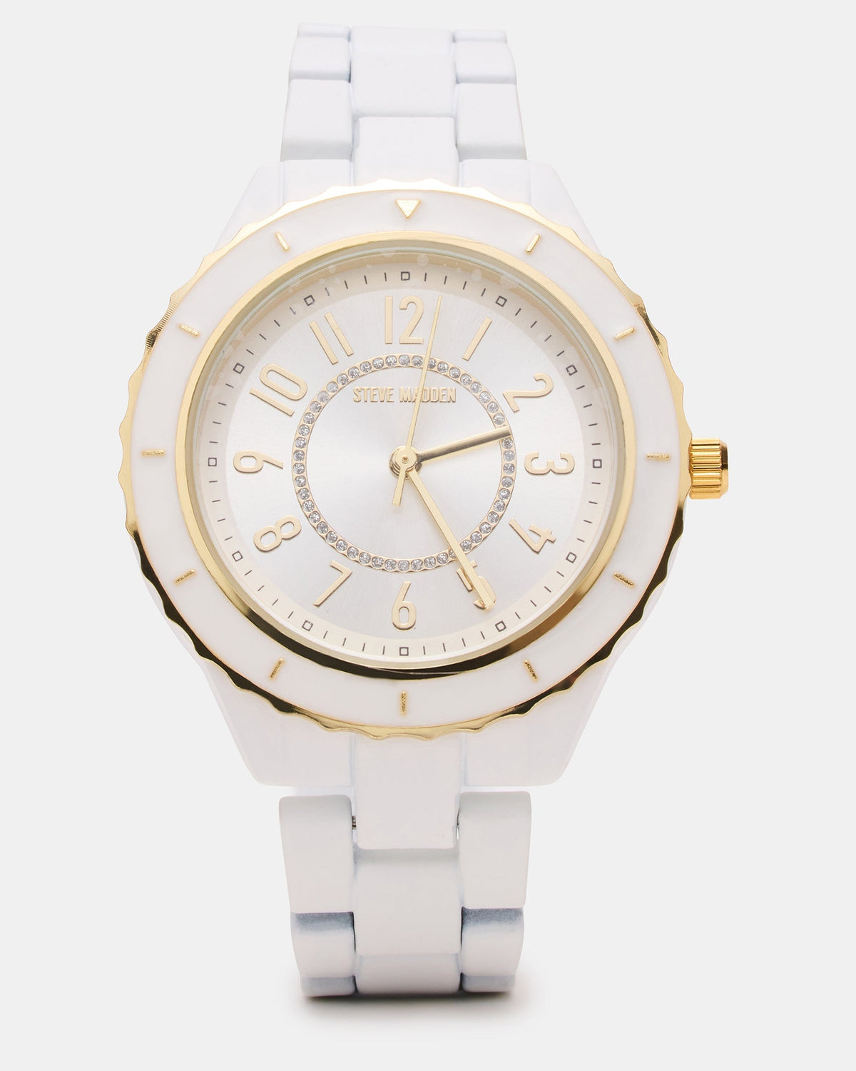 WOMEN'S STAINLESS STEEL WATCH WHITE