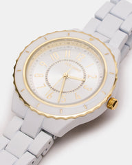 WOMEN'S STAINLESS STEEL WATCH WHITE