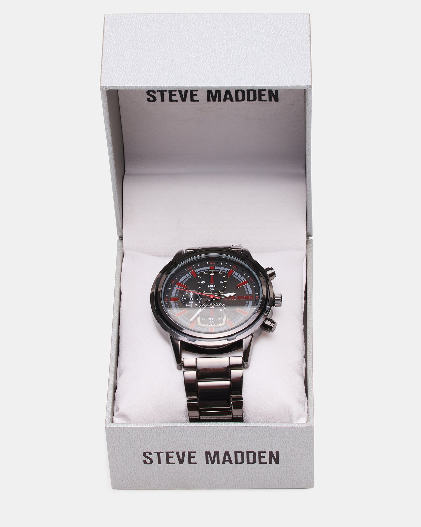 MEN'S STAINLESS STEEL WATCH BLACK