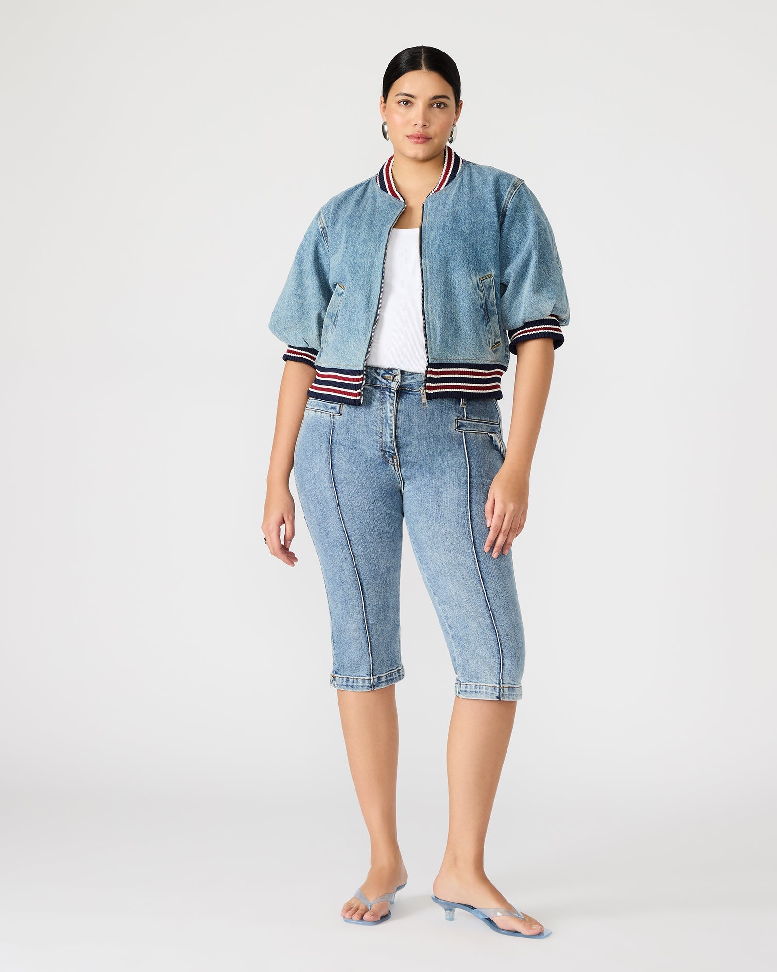 ZAMORA JACKET DENIM MULTI