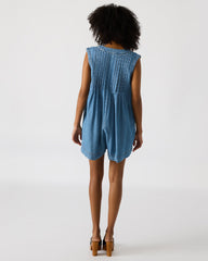 MICK DENIM ROMPER