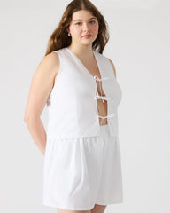 ALIZA TOP WHITE