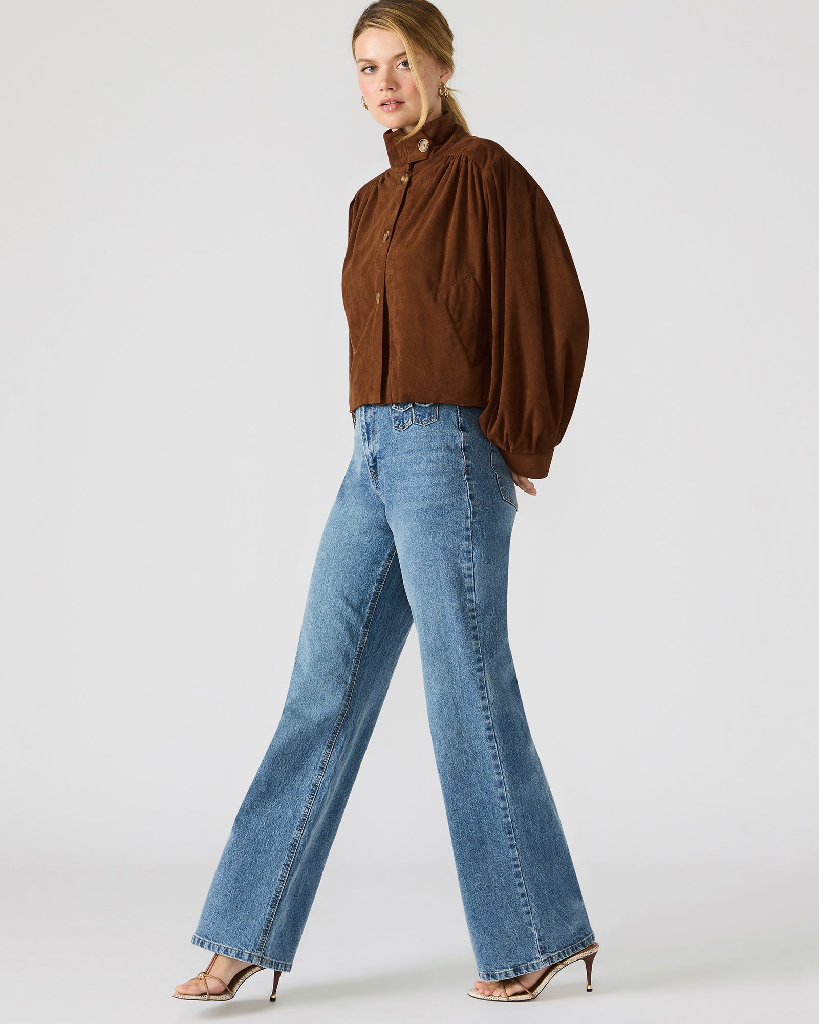 DIERDRA JACKET CHICORY COFFEE