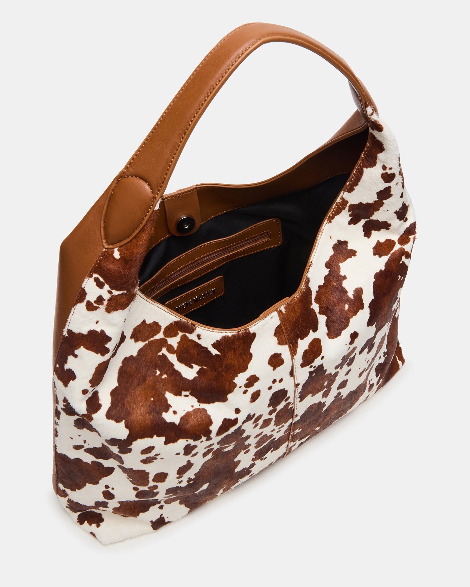 FARA BAG BROWN COW PRINT