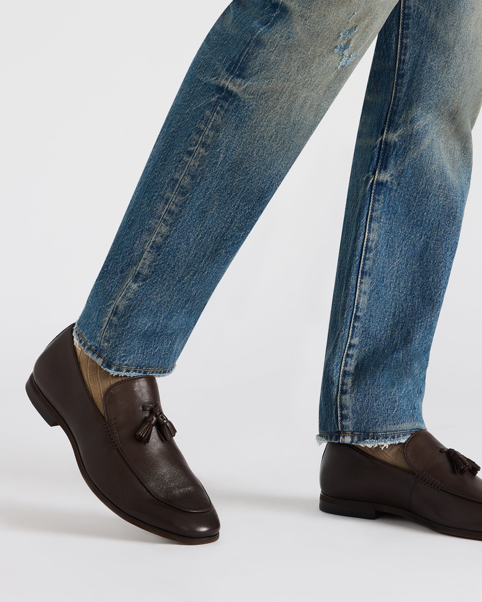 ONDRE BROWN LEATHER
