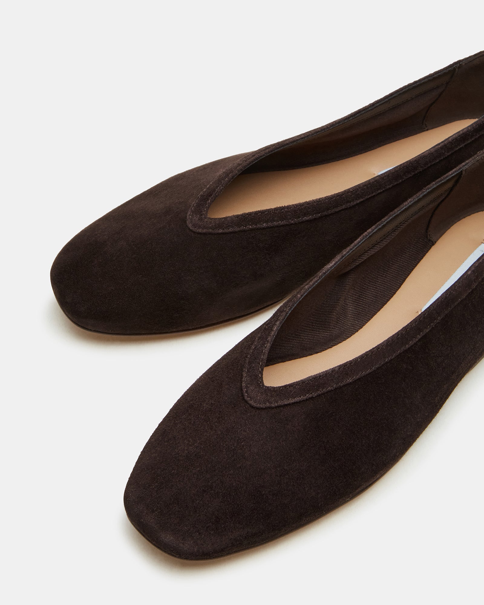 LENI FLAT AND HEIDEE BAG BROWN SUEDE BUNDLE