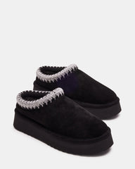 SELENA-2 BLACK SUEDE