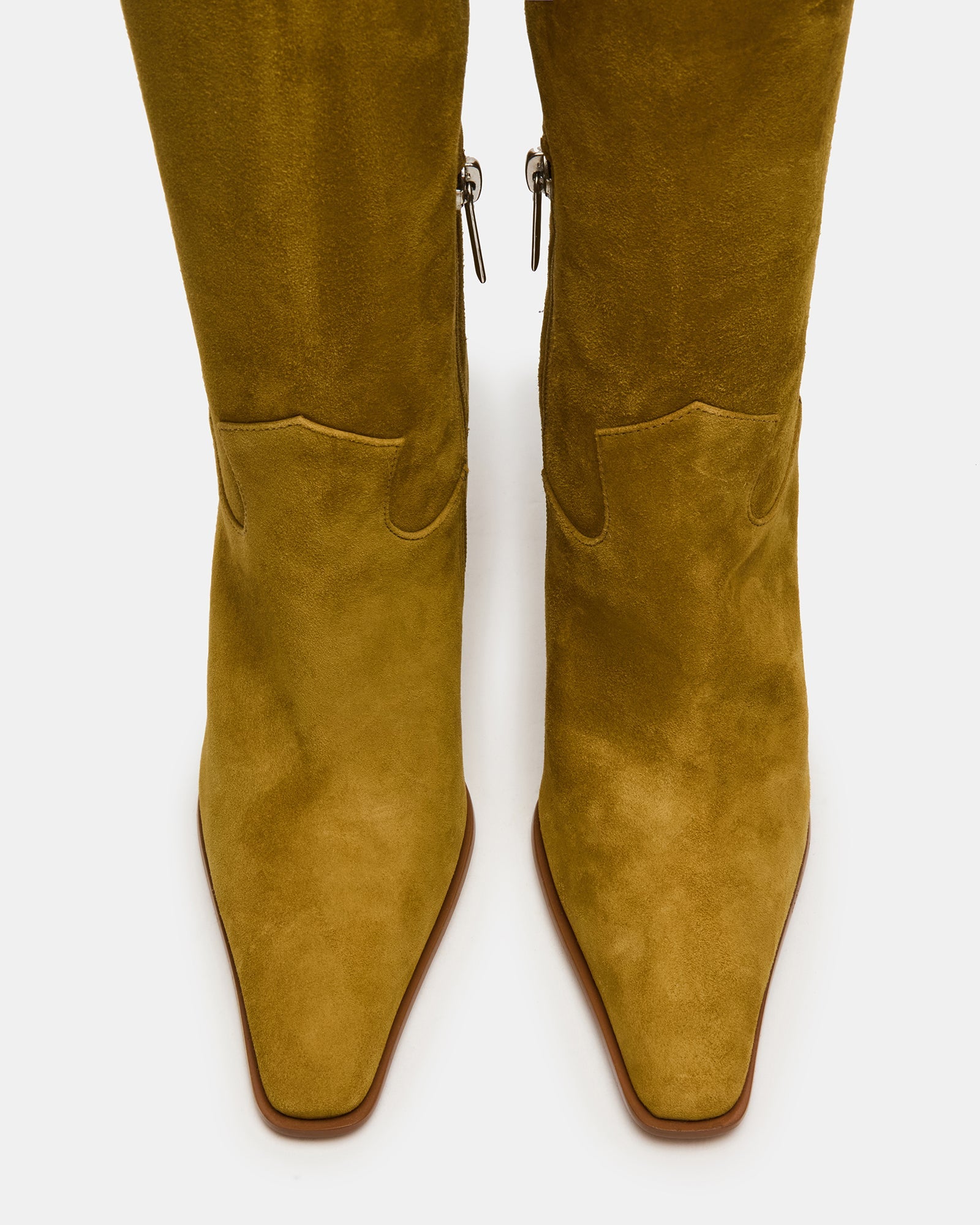 WESCOT OLIVE SUEDE